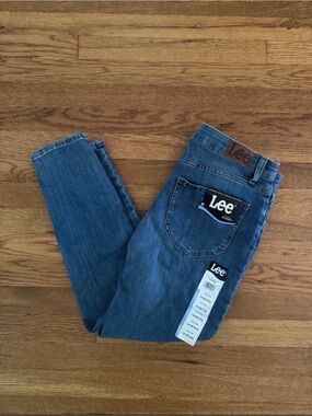 Lee Denim Skinny Jeans - Medium Blue
